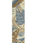 Kas Havana 2624 Ivory/Blue Rainforest Area Rug 30" X 50"