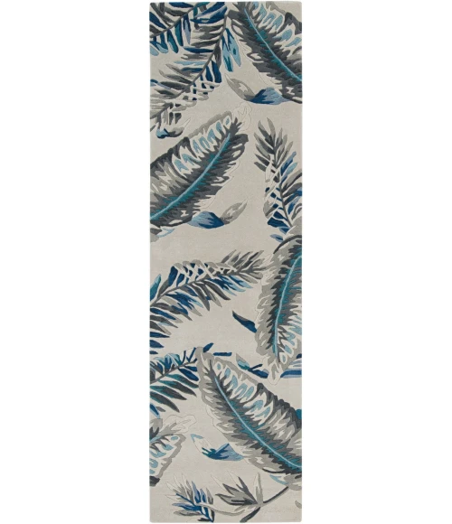 Kas Havana 2626 Grey/Blue Tropics Area Rug 5' X 8'