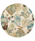 Kas Havana 2630 Ivory/Blue Oasis Area Rug 30" X 50"