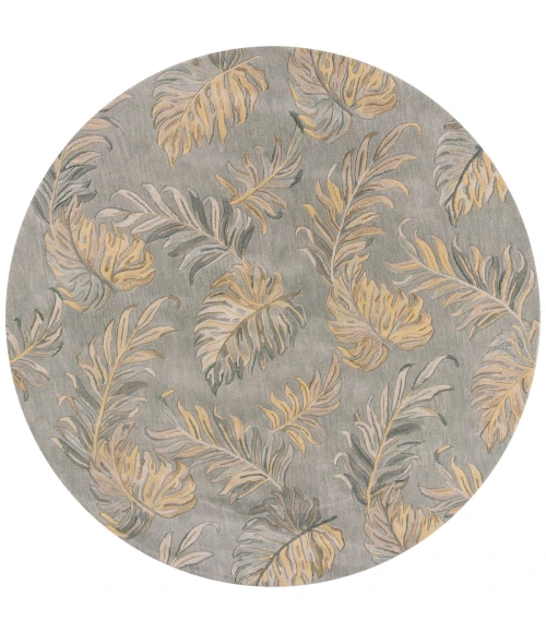 Kas Havana 2639 Grey Palms Area Rug 5' X 8'