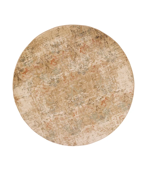 Kas Heritage 9351 Champagne Damask Area Rug 7'7" x 10'10"