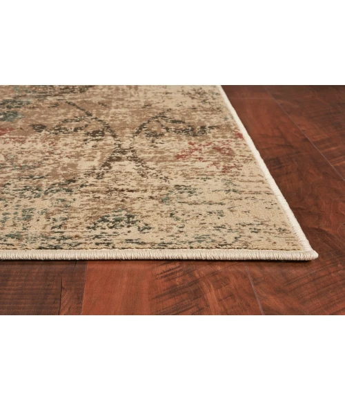 Kas Heritage 9351 Champagne Damask Area Rug 7'7" x 10'10"