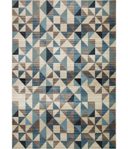 Kas Heritage 9365 Blue/Grey Scope Area Rug 7'7" x10'10"
