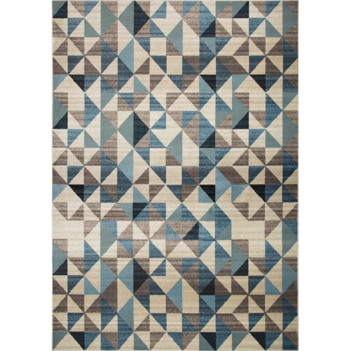 Kas Heritage 9365 Blue/Grey Scope Area Rug 7'7" x10'10"