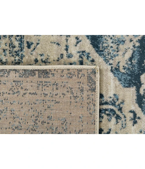 Kas Heritage 9367 Ivory/Blue Elegance Area Rug 7'7" x10'10"