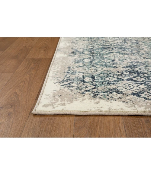 Kas Heritage 9372 Ivory/Blue Anna Area Rug 7'7" x 7'7"RO