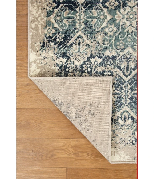 Kas Heritage 9372 Ivory/Blue Anna Area Rug 7'7" x 7'7"RO