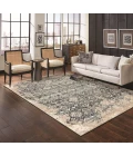 Kas Heritage 9372 Ivory/Blue Anna Area Rug 7'7" x 7'7"RO