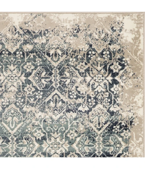 Kas Heritage 9372 Ivory/Blue Anna Area Rug 7'7" x 7'7"RO