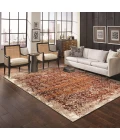 Kas Heritage 9373 Ivory/Rust Anna Area Rug 5'3" x 7'8"