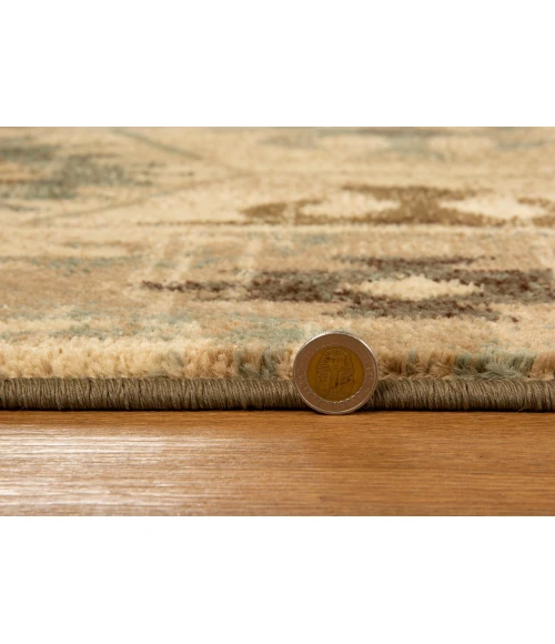 Kas Heritage 9375 Ivory/Blue Southwest Area Rug 7'7" x10'10"