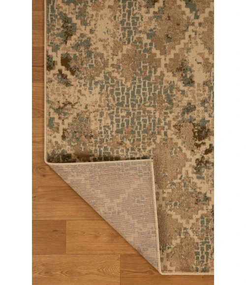 Kas Heritage 9376 Ivory/Blue Trellis Area Rug 5'3" x 7'8"