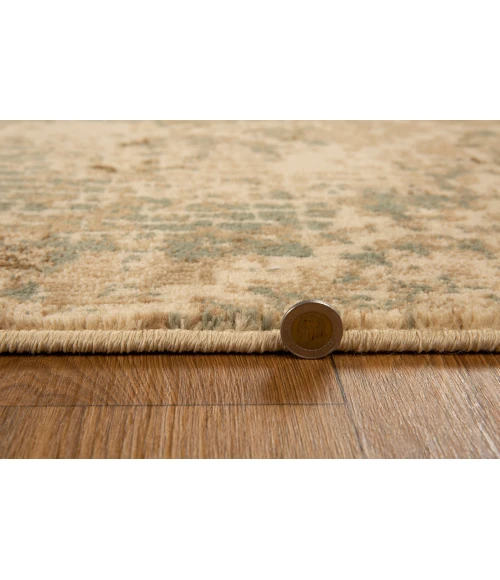 Kas Heritage 9376 Ivory/Blue Trellis Area Rug 5'3" x 7'8"