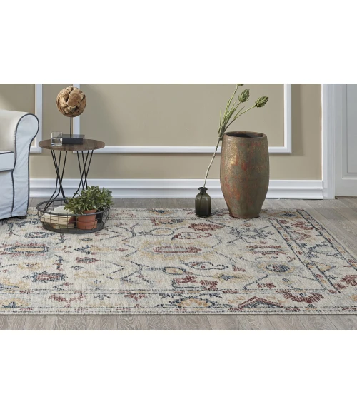 Kas Hudson 2460 Ivory Medina Area Rug 8' x 11'