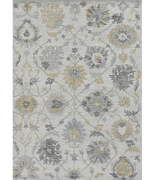Kas Hudson 2461 Ivory Chandler Area Rug 2'3" x 8' Runner