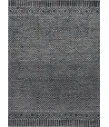 Kas Hudson 2463 Grey/Black Retreat Area Rug 6'6" x 9'6"