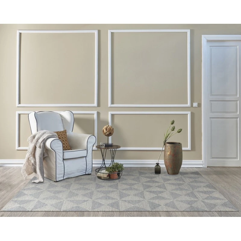 Kas Hudson 2464 Ivory Tribeca Area Rug 2'3" x 8' Runner