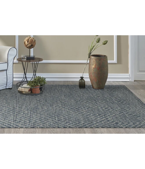 Kas Hudson 2465 Denim Sutton Area Rug 6'6" x 9'6"
