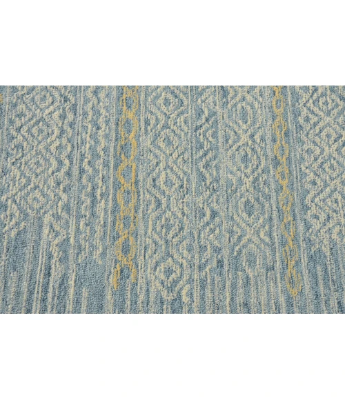 Kas Hudson 2466 Blue Boho Area Rug 6'6" x 9'6"