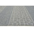 Kas Hudson 2467 Blue/Grey Mosaic Area Rug 5' x 7'