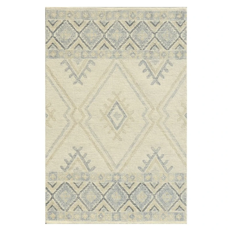 Kas Hudson 2468 Ivory/Taupe Southwest Area Rug 2'3" x 8' Runner