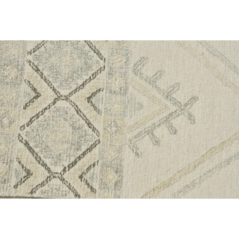 Kas Hudson 2468 Ivory/Taupe Southwest Area Rug 2'3" x 8' Runner