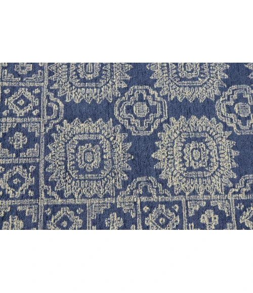 Kas Hudson 2469 Navy Suzani Area Rug 9' x 13'