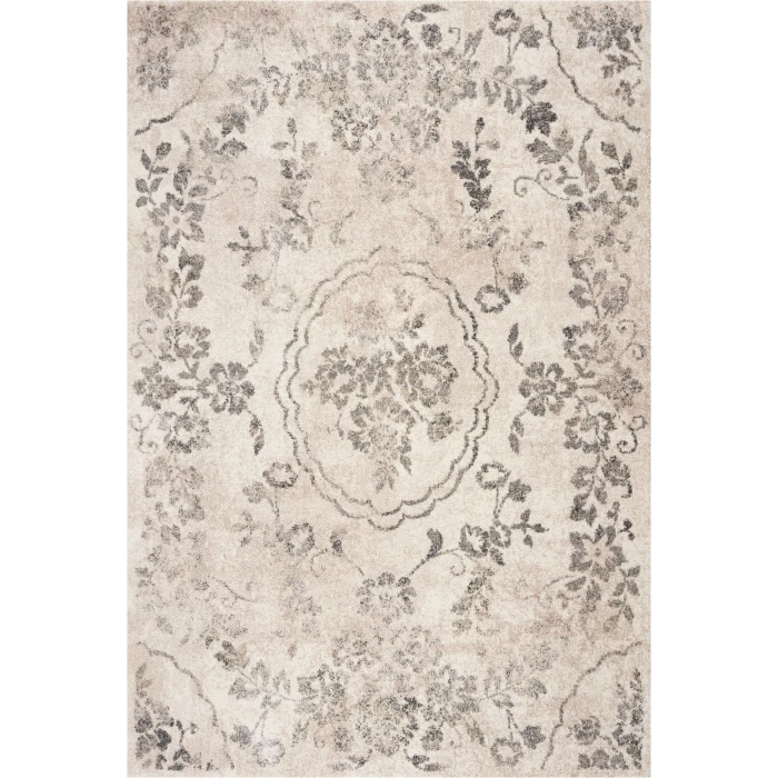 Kas Hue 4703 Grey Timeless Area Rug 2'2" x 7'6" Runner