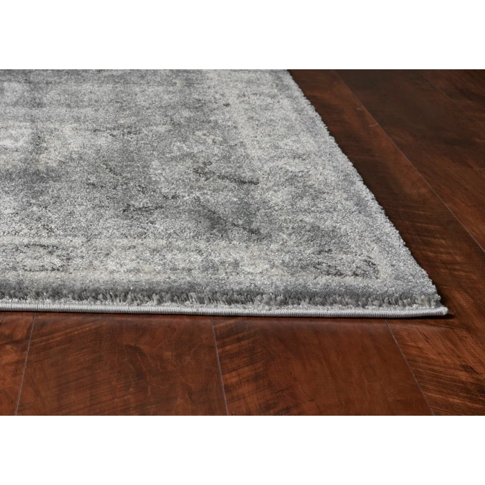 Kas Hue 4708 Grey Farrah Area Rug 2'2" x 7'6" Runner