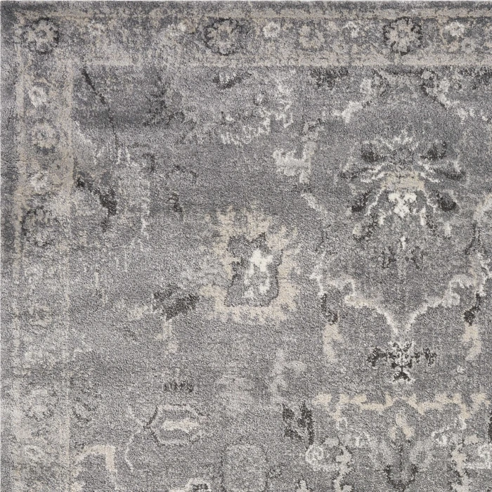 Kas Hue 4708 Grey Farrah Area Rug 2'2" x 7'6" Runner