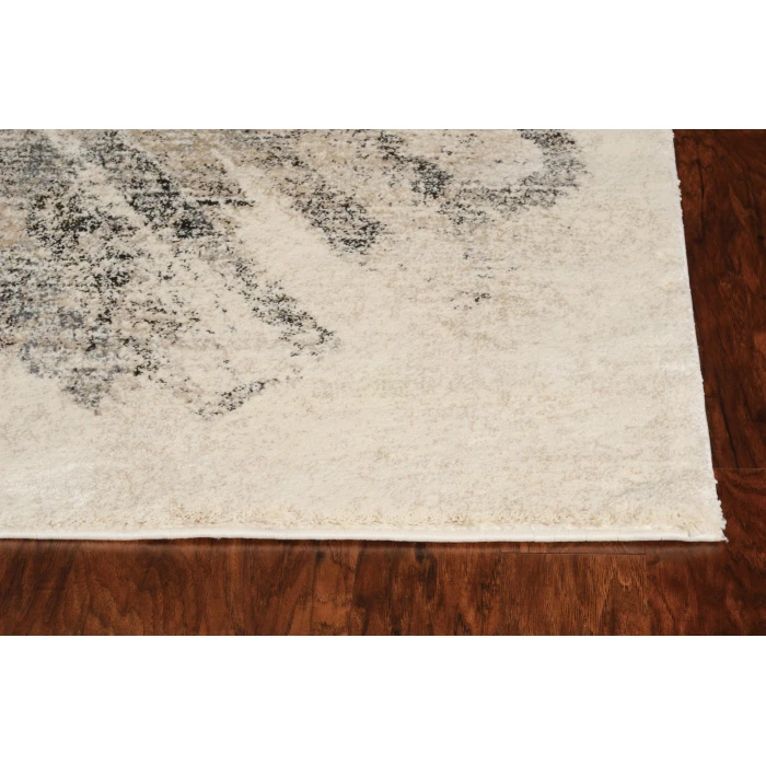 Kas Hue 4715 Ivory/Grey Luster Area Rug 7'10" x 9'10"