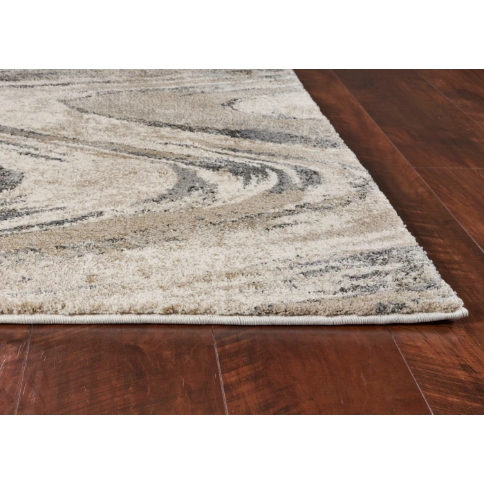 Kas Hue 4752 Natural Groove Area Rug 2'2" x 7'6" Runner