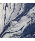 Kas Illusions 6201 Blue Watercolors Area Rug 7'10" x 10'10"