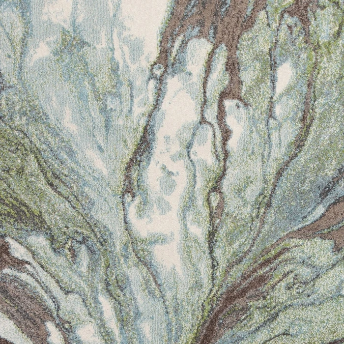 Kas Illusions 6203 Seafoam Watercolors Area Rug 7'10" x 10'10"