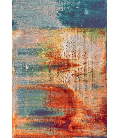 Kas Illusions 6204 Multi Luminous Area Rug 7'10" x 10'10"