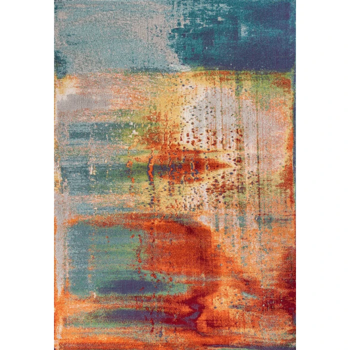 Kas Illusions 6204 Multi Luminous Area Rug 9'10" x 13'2"