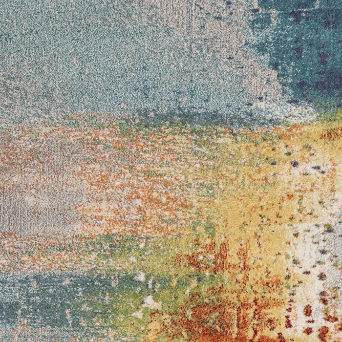 Kas Illusions 6204 Multi Luminous Area Rug 9'10" x 13'2"