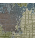 Kas Illusions 6207 Green/Blue Visions Area Rug 3'3" x 4'11"