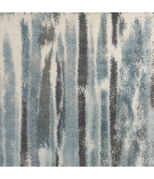 Kas Illusions 6211 Teal Moderne Area Rug 7'10" x 10'10"