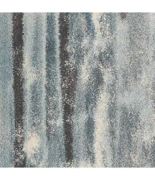 Kas Illusions 6211 Teal Moderne Area Rug 7'10" x 10'10"