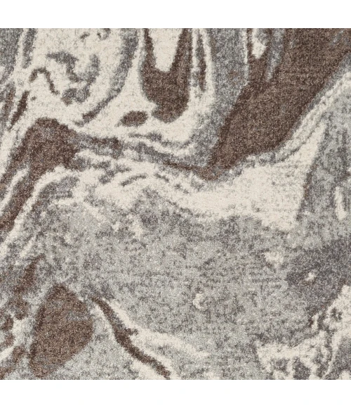 Kas Illusions 6217 Mocha Flow Area Rug 5'3" x 7'7"