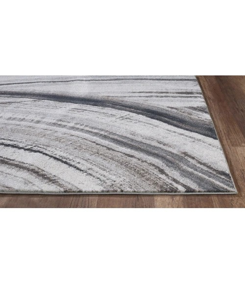 Kas Illusions 6218 Ivory/Grey Elements Area Rug 6'7" x 9'6"