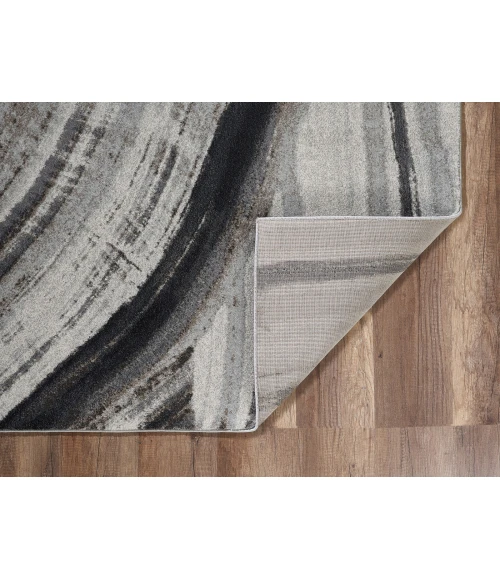 Kas Illusions 6218 Ivory/Grey Elements Area Rug 6'7" x 9'6"