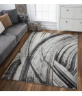Kas Illusions 6218 Ivory/Grey Elements Area Rug 6'7" x 9'6"