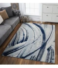 Kas Illusions 6219 Ivory/Blue Elements Area Rug 3'3" x 4'11"