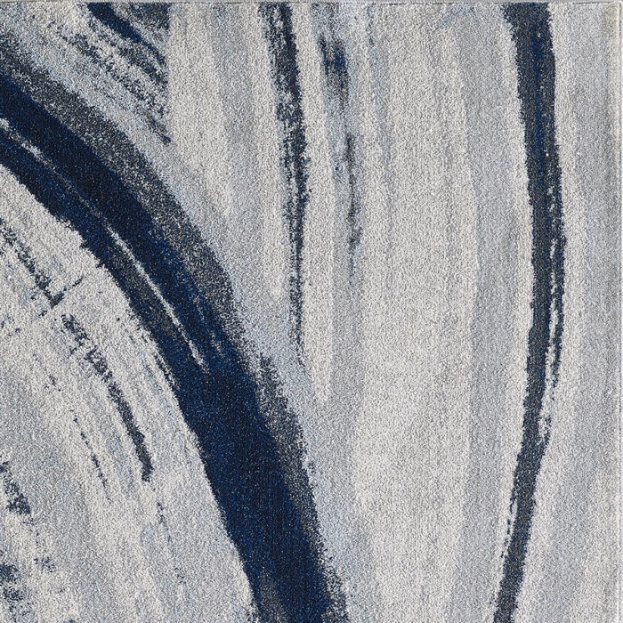 Kas Illusions 6219 Ivory/Blue Elements Area Rug 7'10" x 10'10"