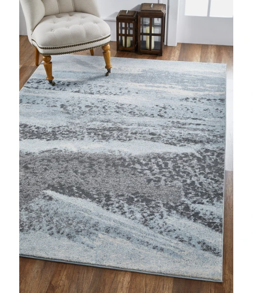 Kas Illusions 6221 Blue/Grey Mist Area Rug 3'3" x 4'11"