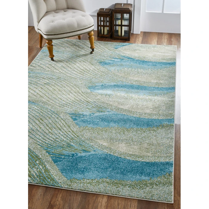 Kas Illusions 6222 Ocean Breeze Area Rug 9'10" x 13'2"