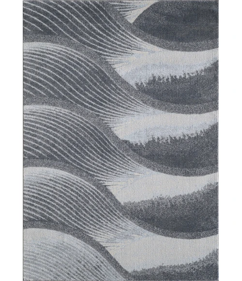 Kas Illusions 6223 Grey/Blue Breeze Area Rug 3'3" x 4'11"