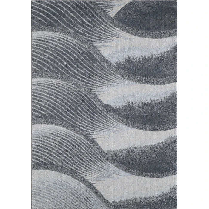 Kas Illusions 6223 Grey/Blue Breeze Area Rug 5'3" x 7'7"